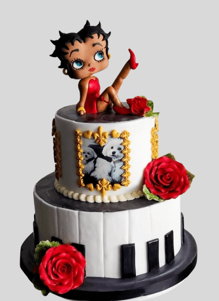 Exquisite Betty Boop Cake