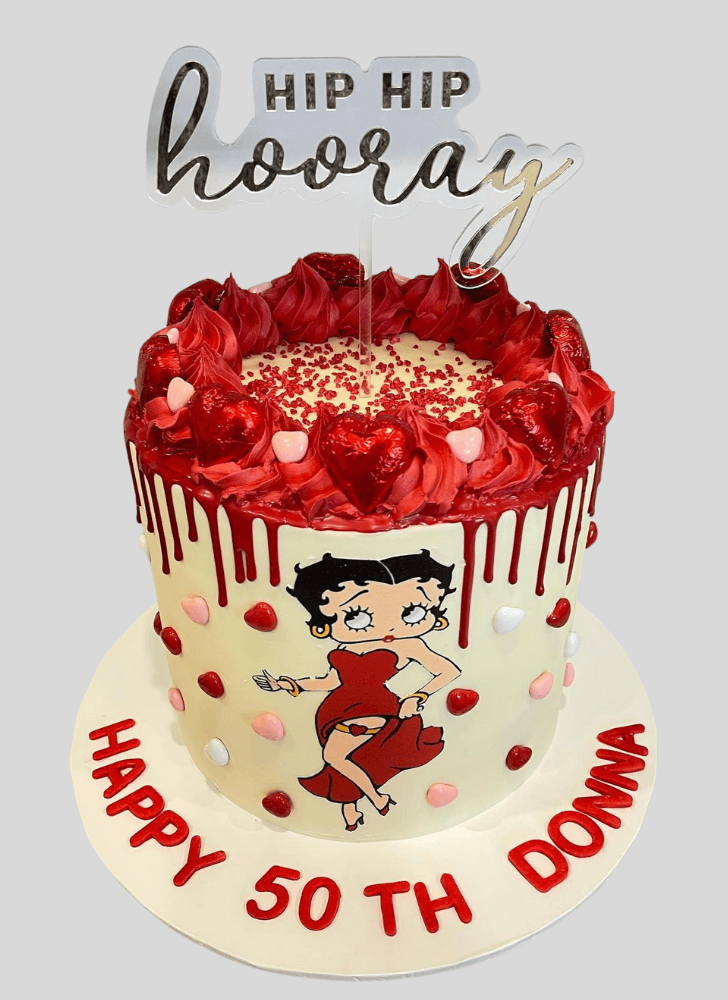 Fascinating Betty Boop Cake
