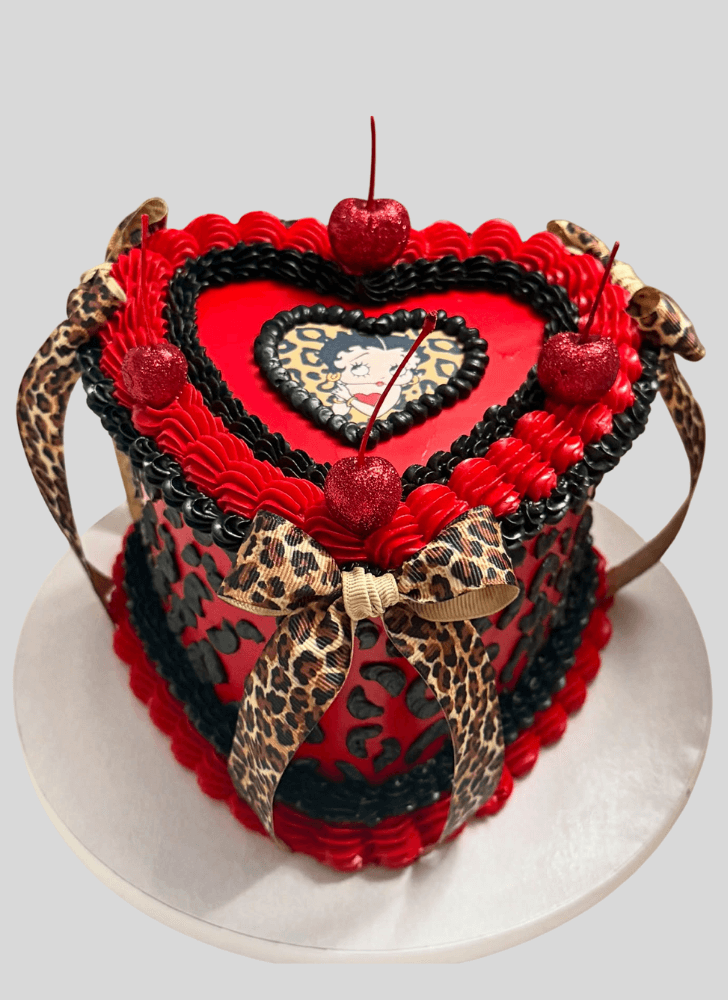 Fetching Betty Boop Cake
