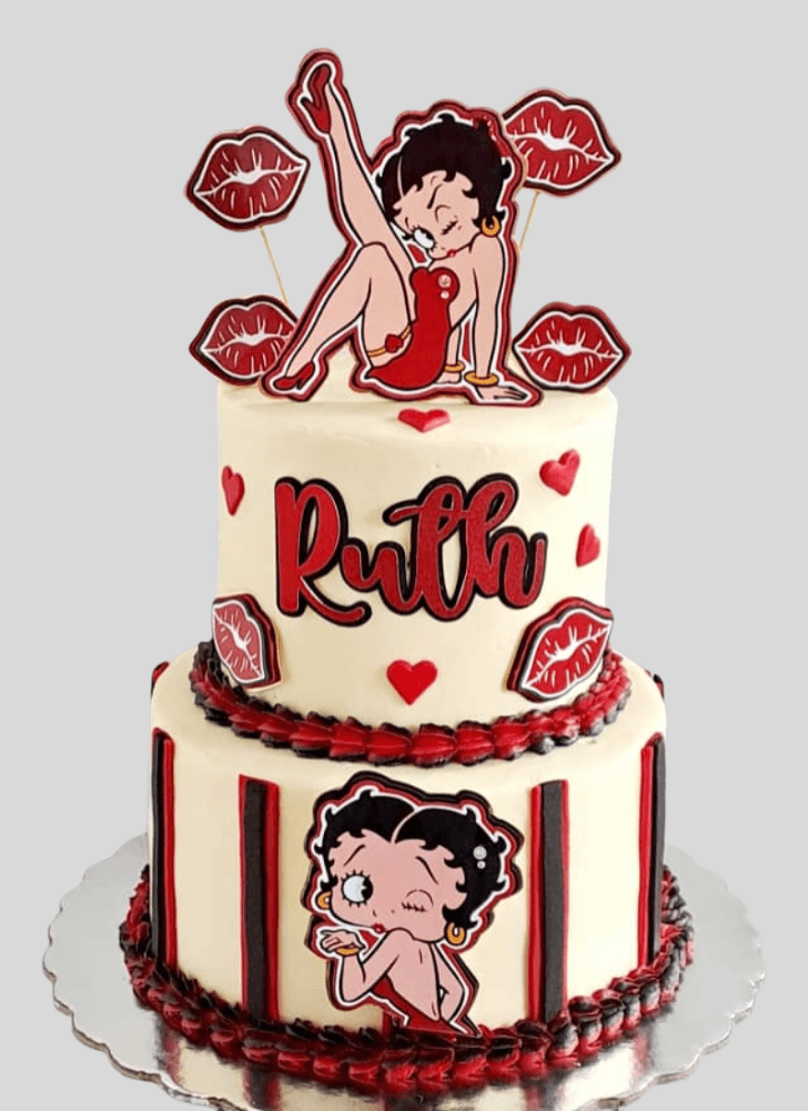Graceful Betty Boop Cake