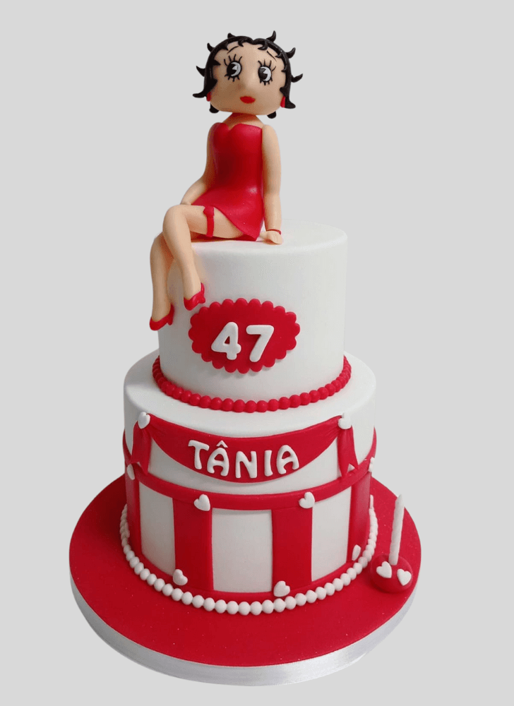 Magnetic Betty Boop Cake