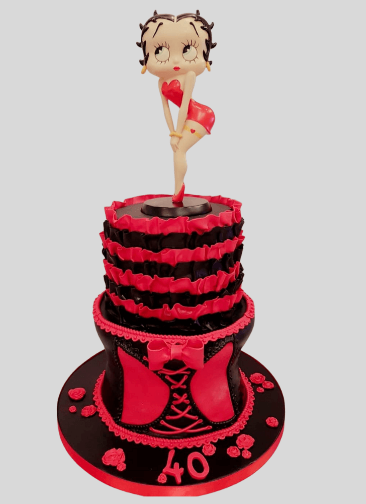 Marvelous Betty Boop Cake
