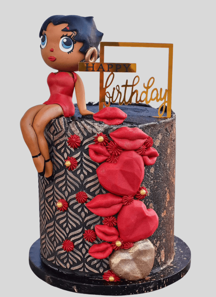 Nice Betty Boop Cake