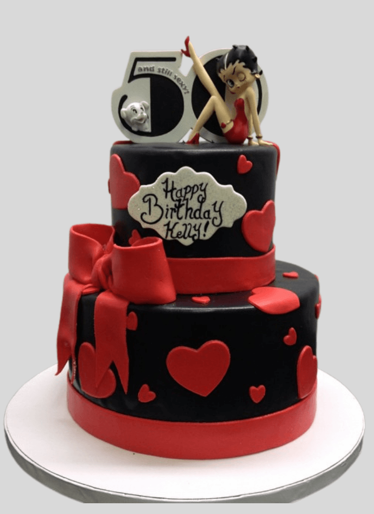 Resplendent Betty Boop Cake