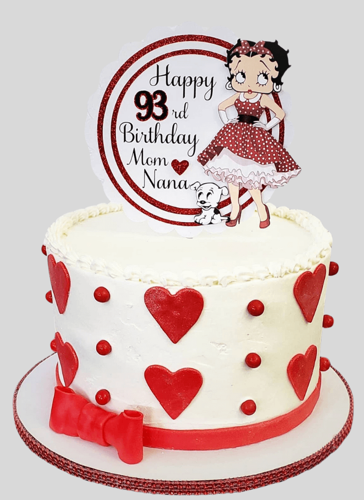 Superb Betty Boop Cake