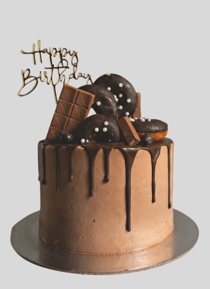 Captivating Donut Cake