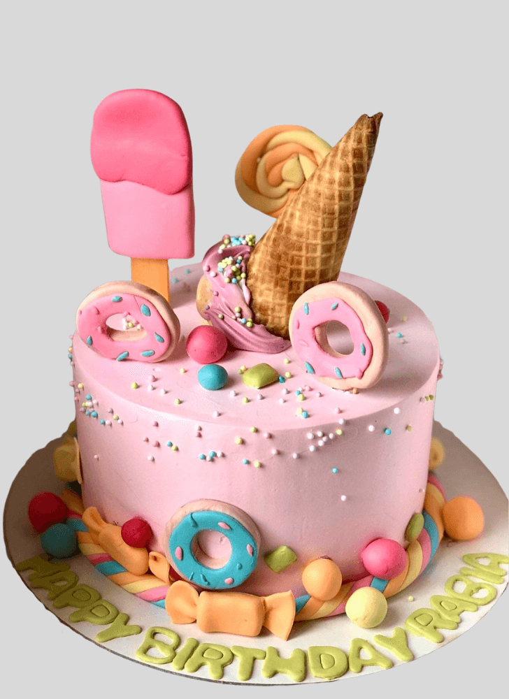 Classy Donut Cake
