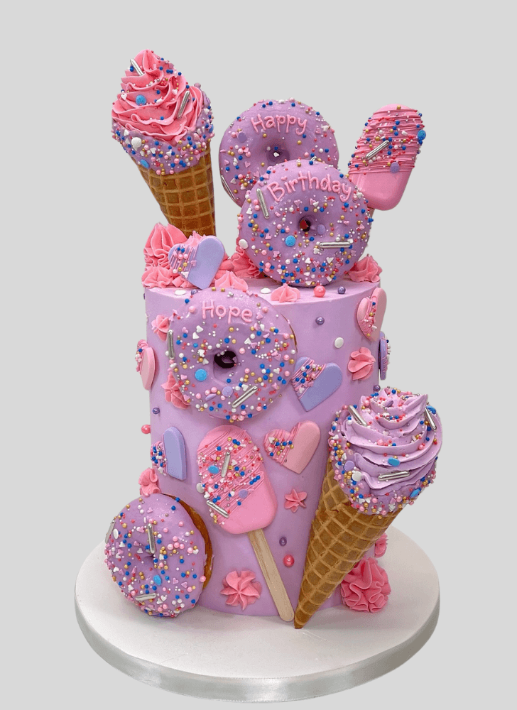 Cute Donut Cake