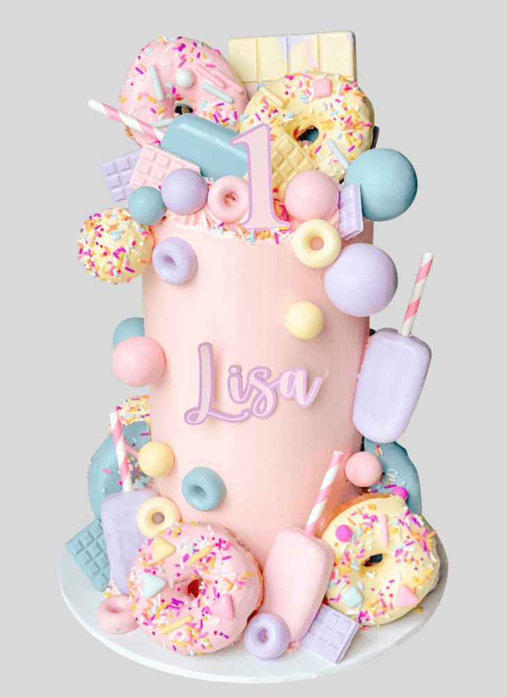 Delicate Donut Cake