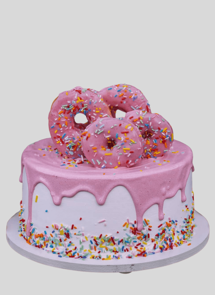 Fascinating Donut Cake