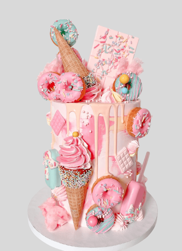 Graceful Donut Cake