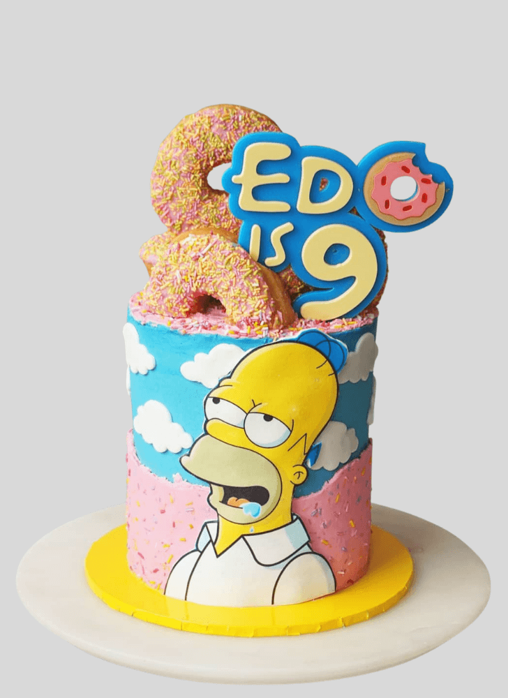 Lovely Donut Cake Design