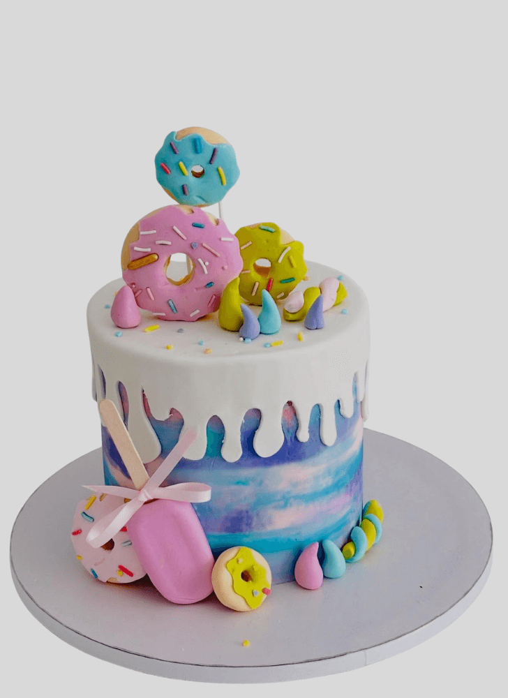 Refined Donut Cake