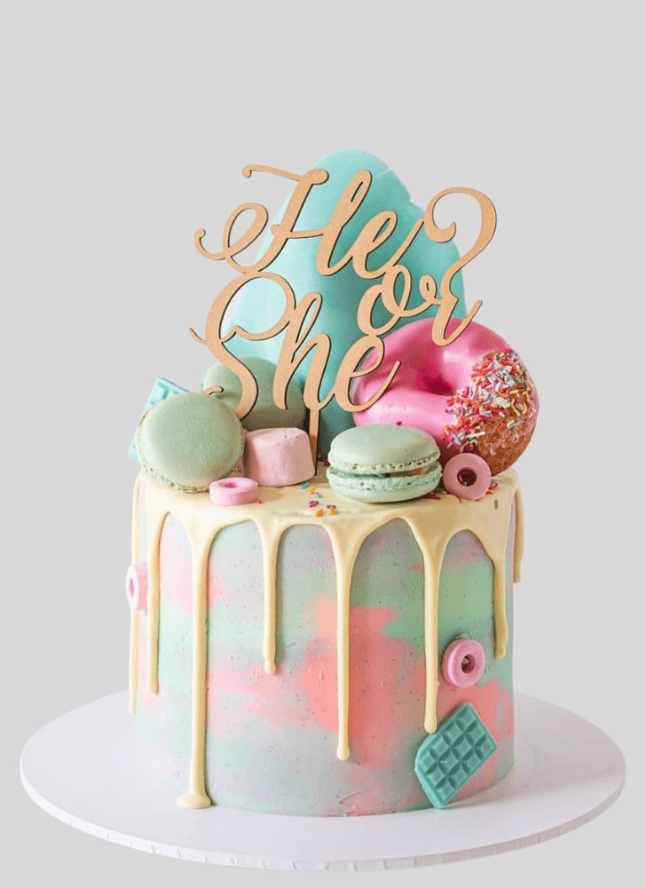 Resplendent Donut Cake