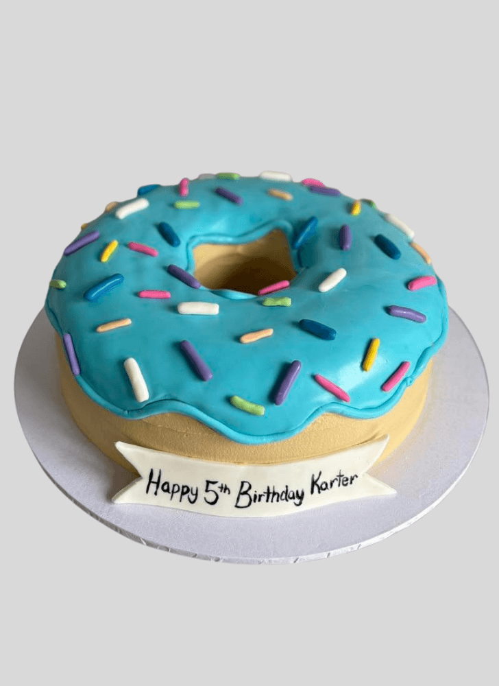Stunning Donut Cake