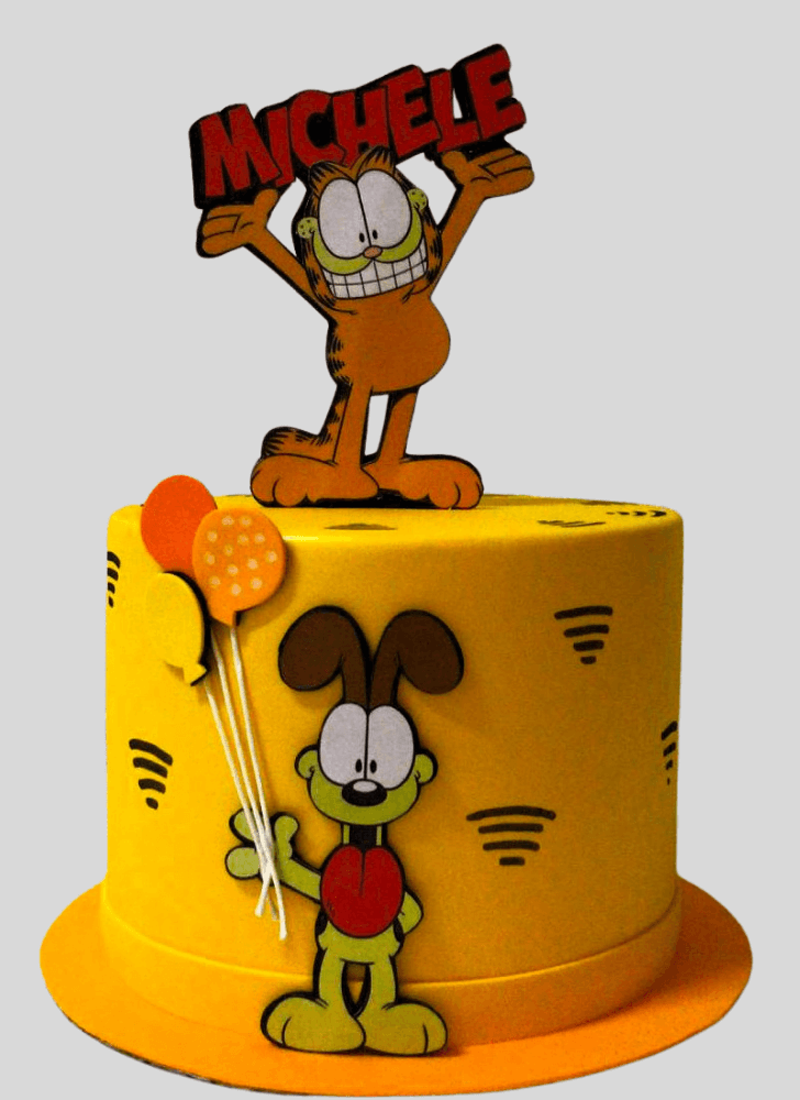 Bewitching Garfield Cake