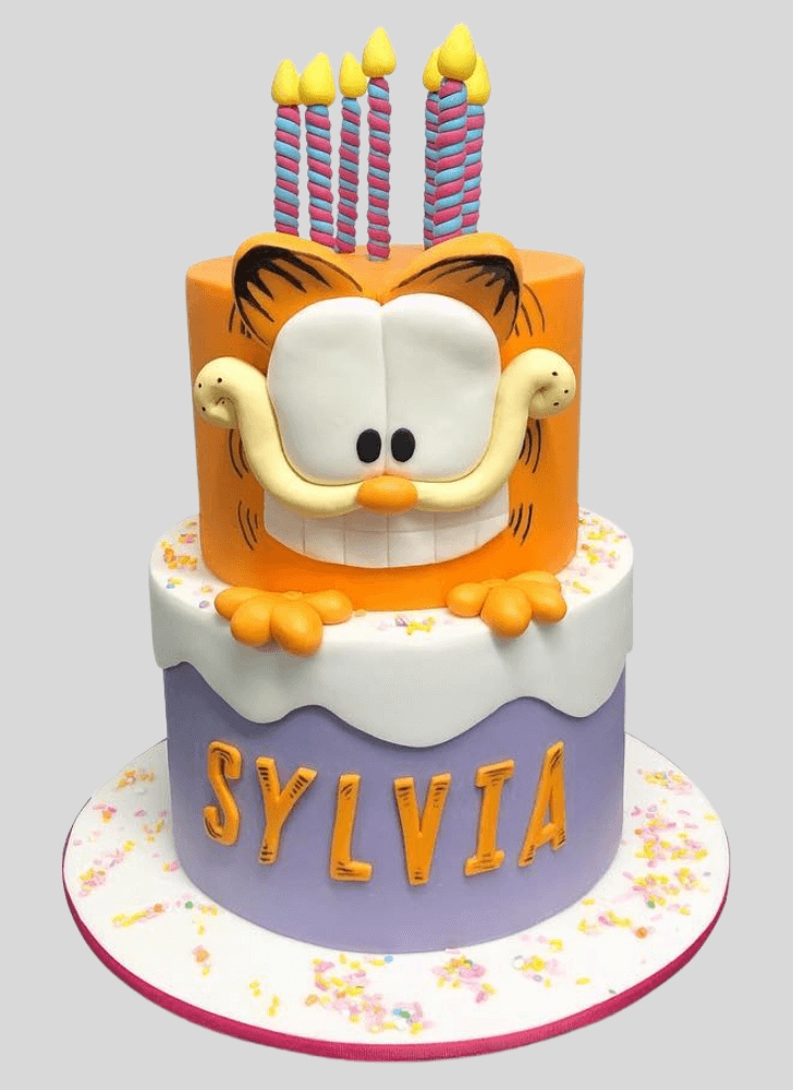 Delightful Garfield Cake