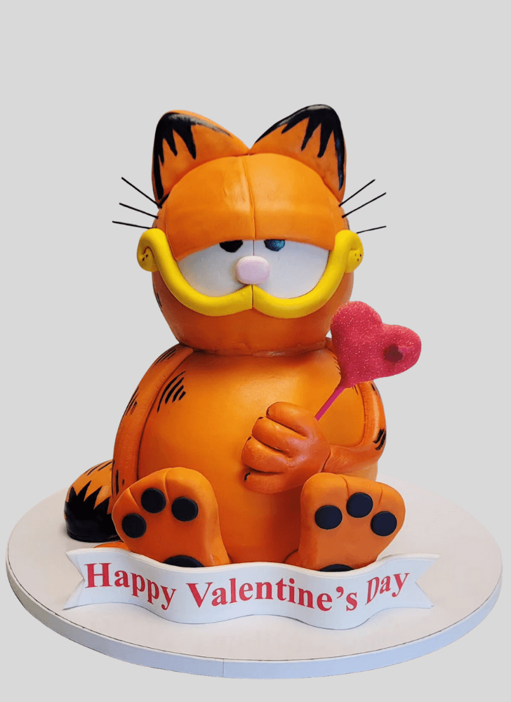 Elegant Garfield Cake