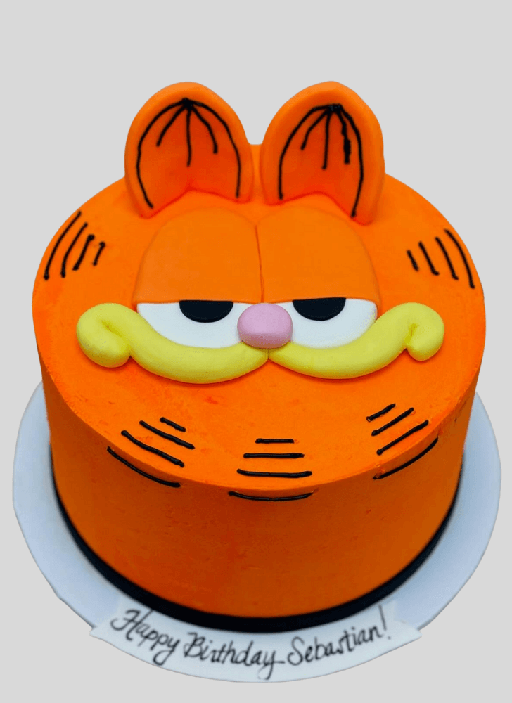 Excellent Garfield Cake