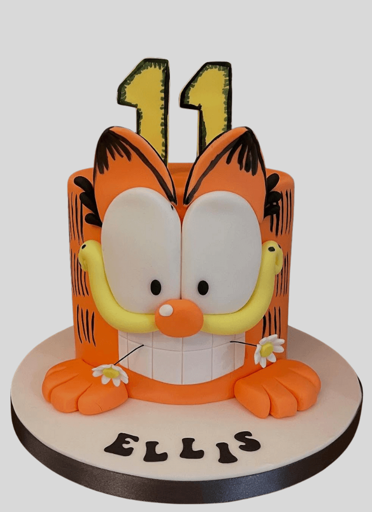 Pretty Garfield Cake