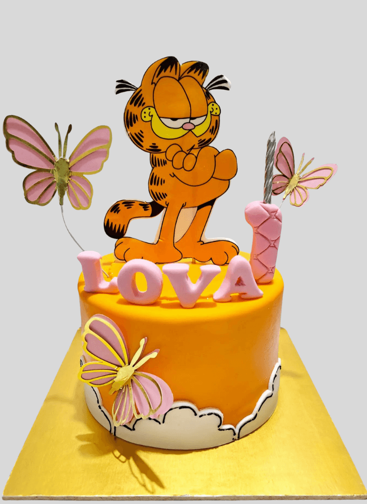 Superb Garfield Cake