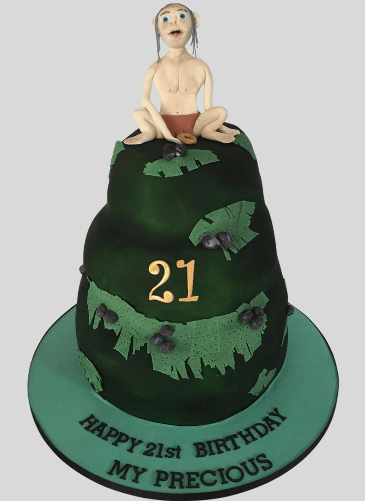 Enthralling Gollum Cake