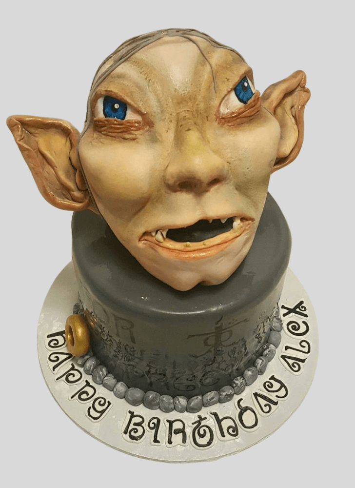 Excellent Gollum Cake