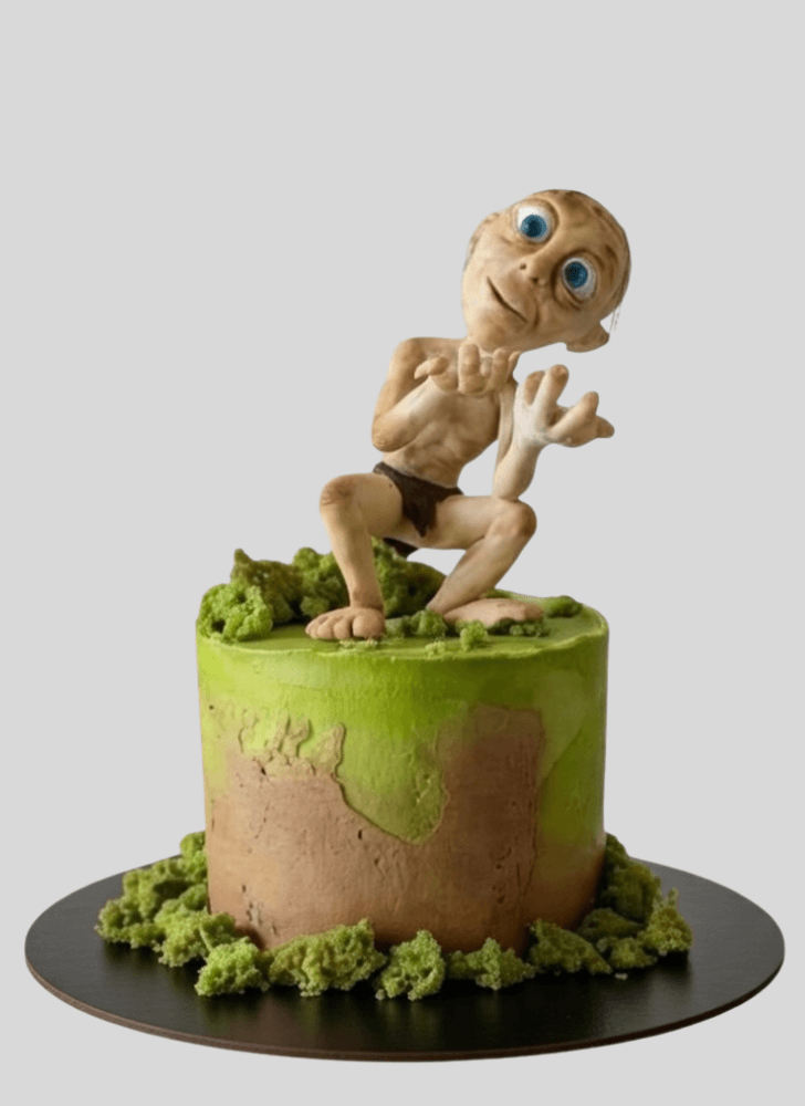 Pleasing Gollum Cake