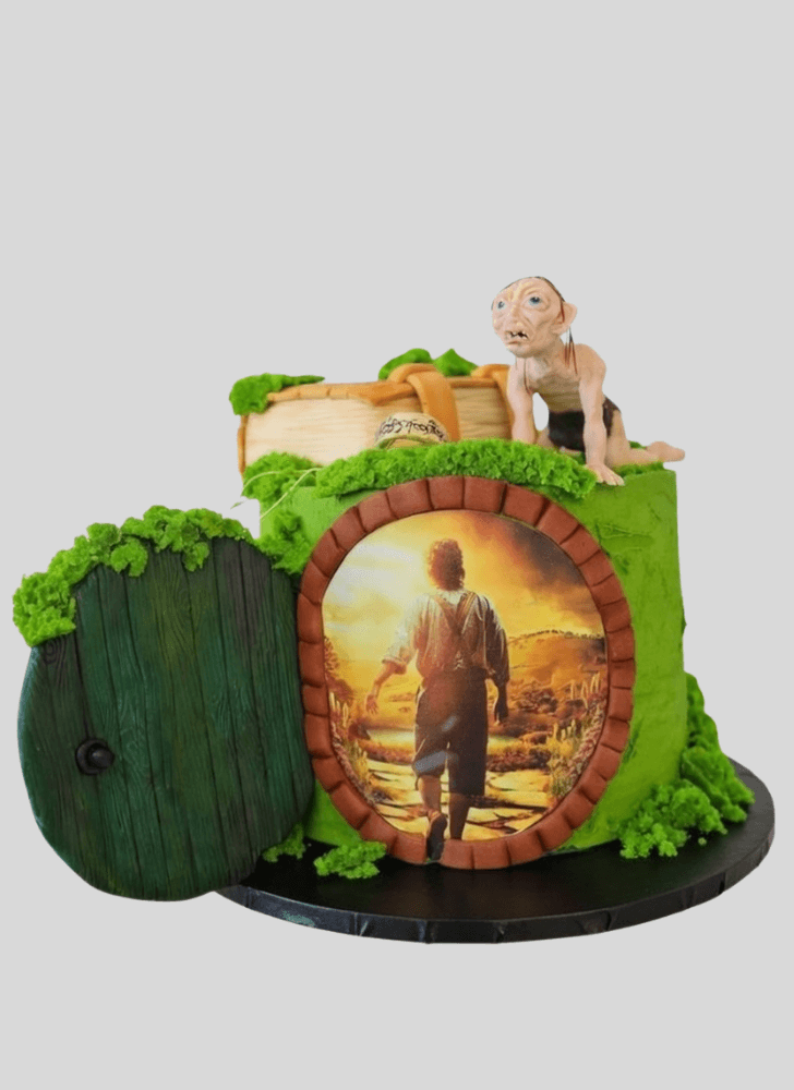 Shapely Gollum Cake