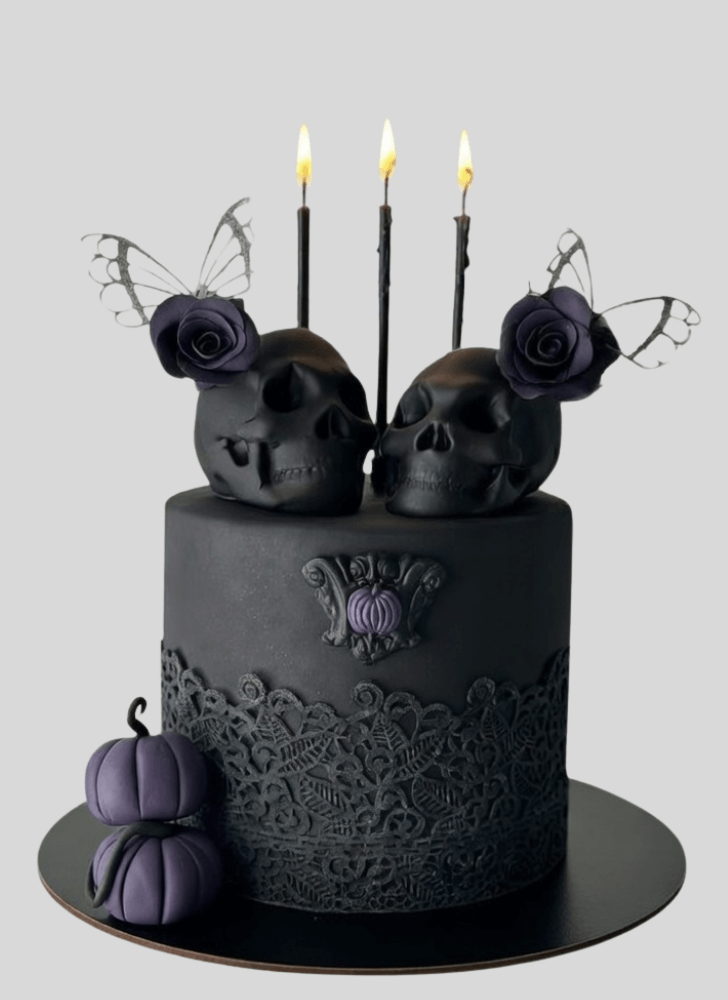 Captivating Scary Cake
