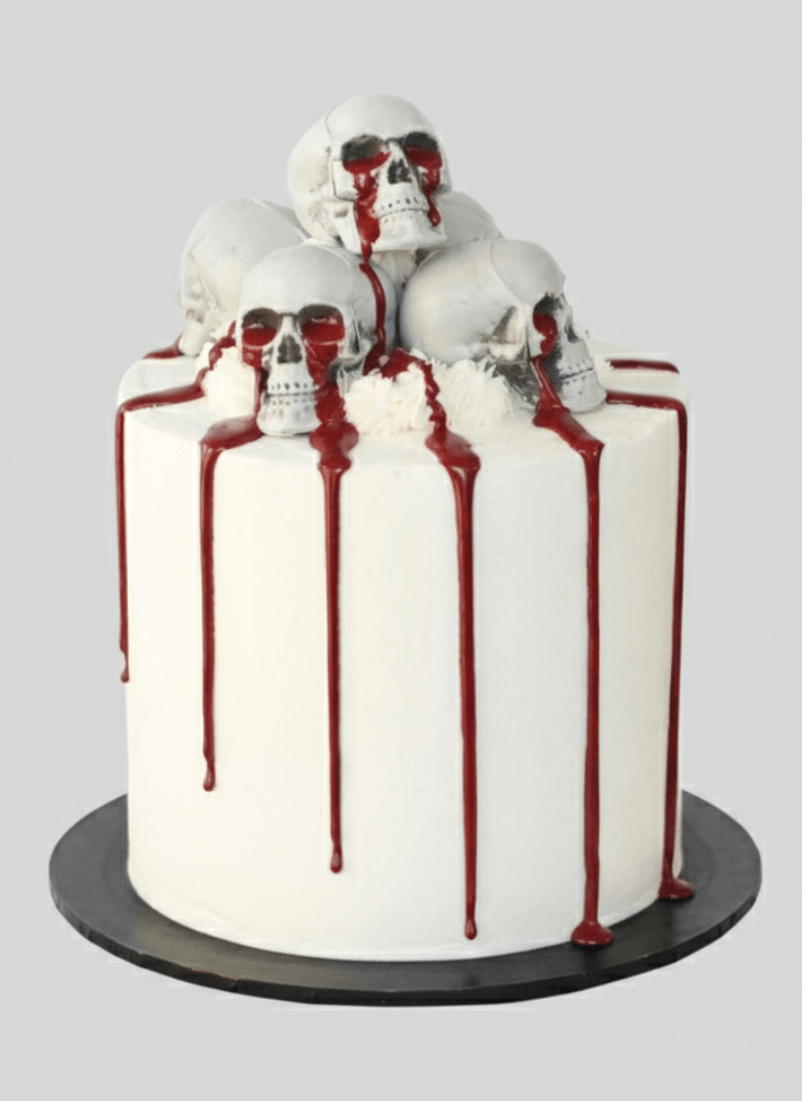 Classy Scary Cake