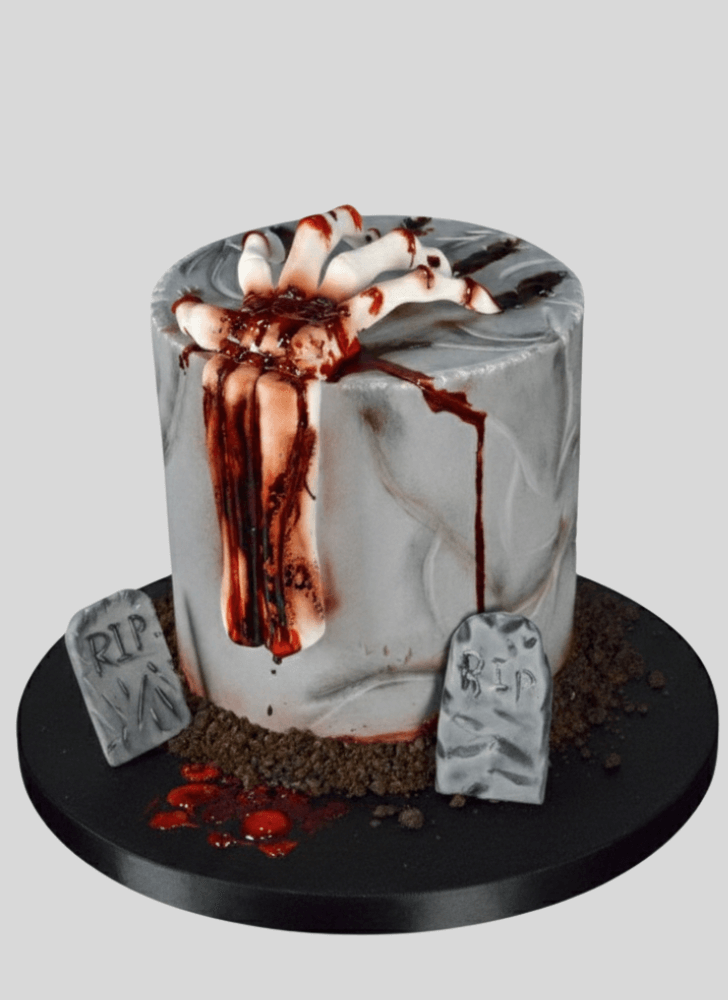 Comely Scary Cake