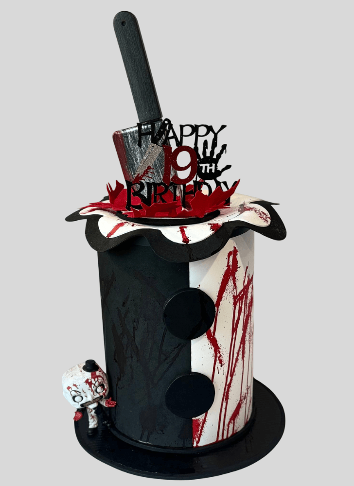 Divine Scary Cake