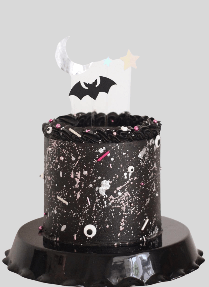 Enticing Scary Cake