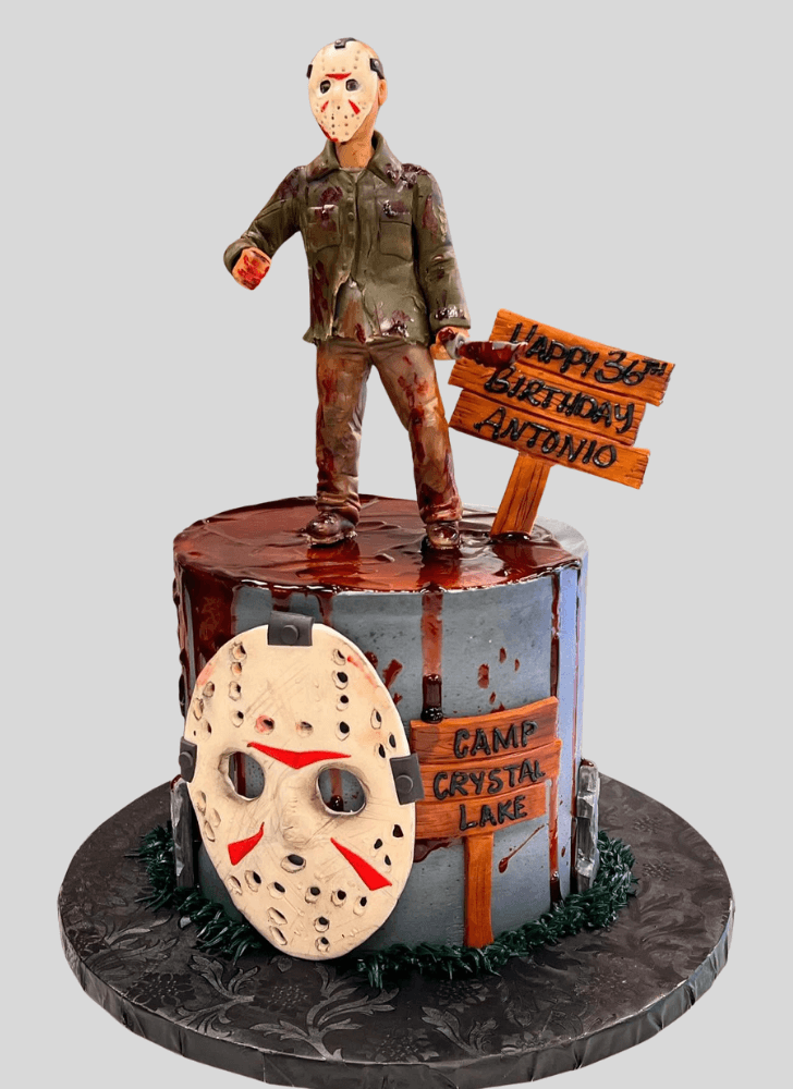 Handsome Scary Cake