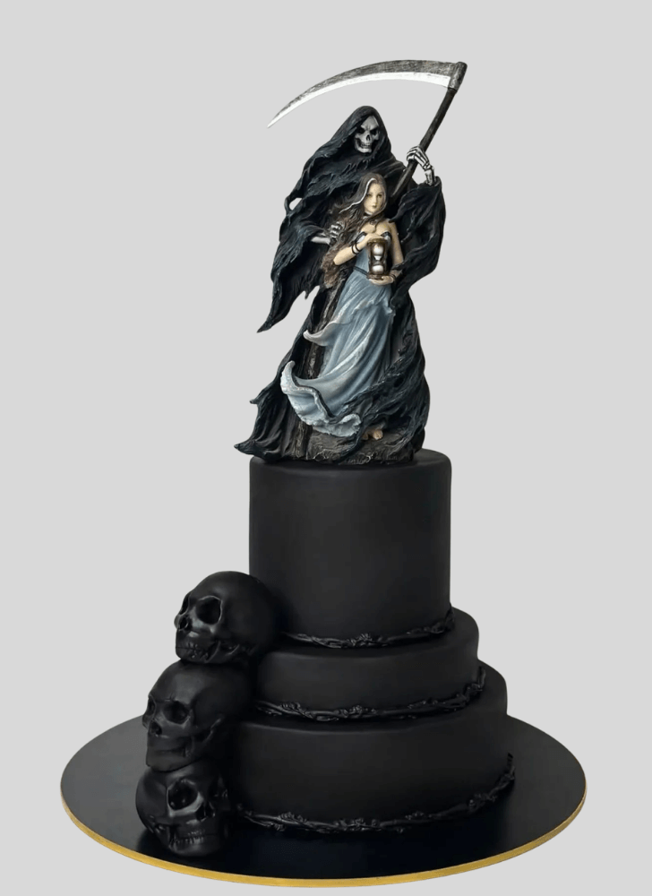 Inviting Scary Cake