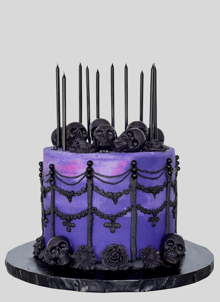 Lovely Scary Cake Design
