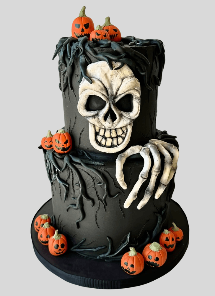 Pretty Scary Cake