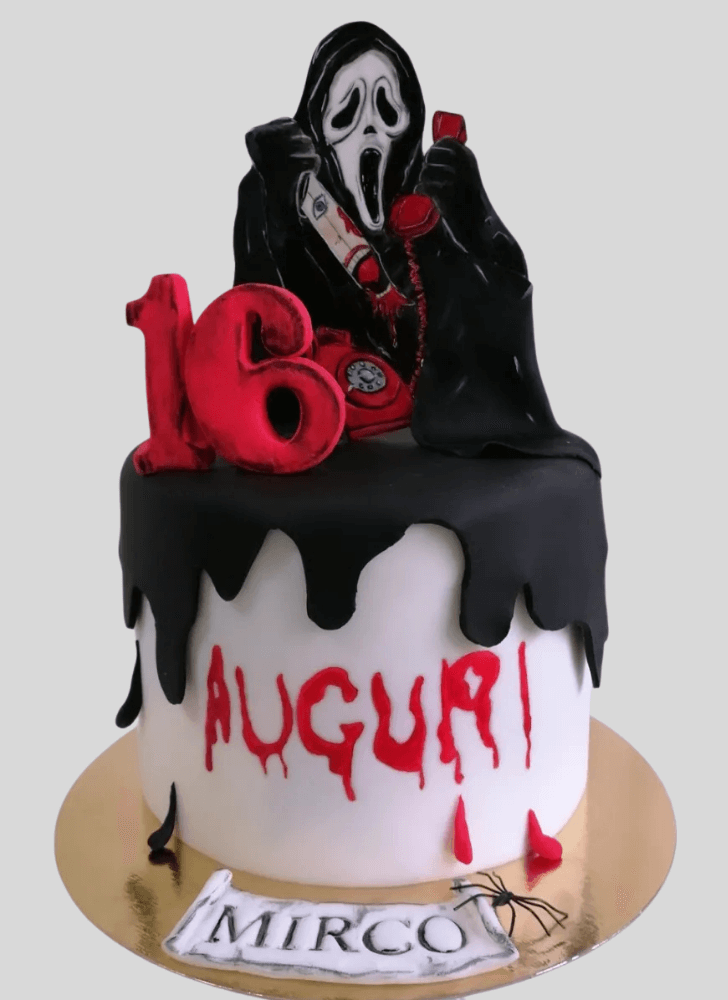Radiant Scary Cake
