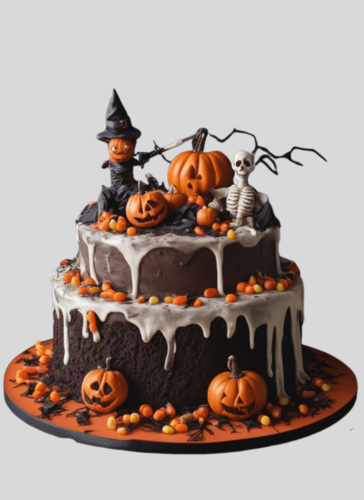 Refined Scary Cake