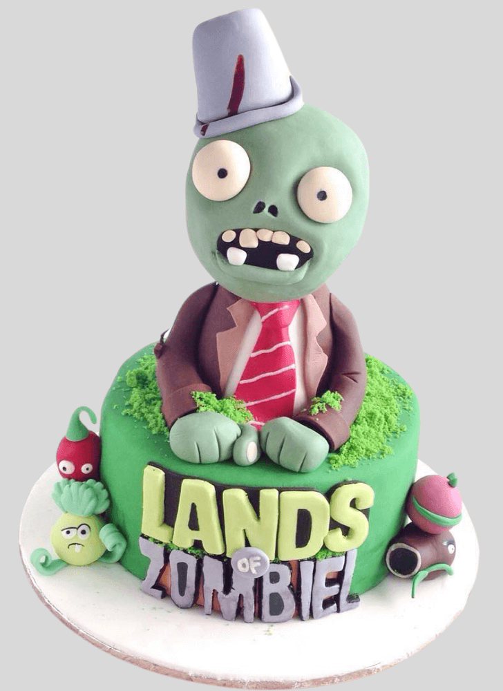 Admirable Zombie Cake Design