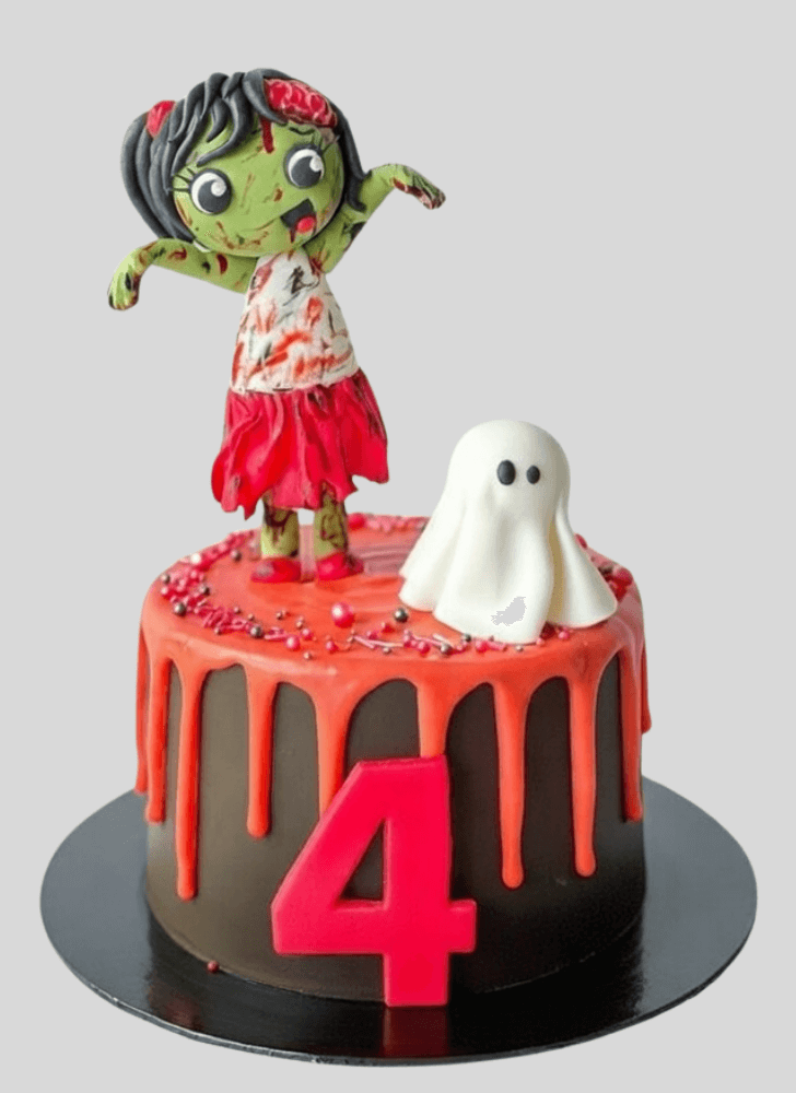 Alluring Zombie Cake