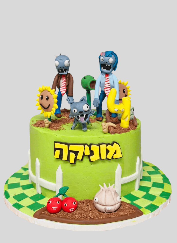 Charming Zombie Cake