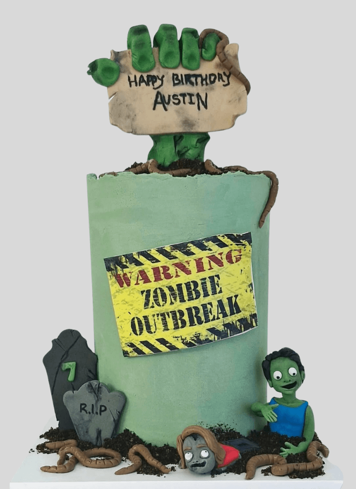 Comely Zombie Cake