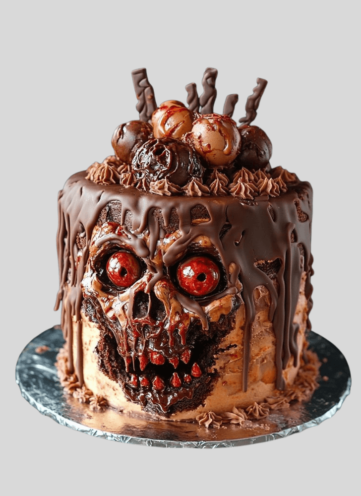 Enthralling Zombie Cake