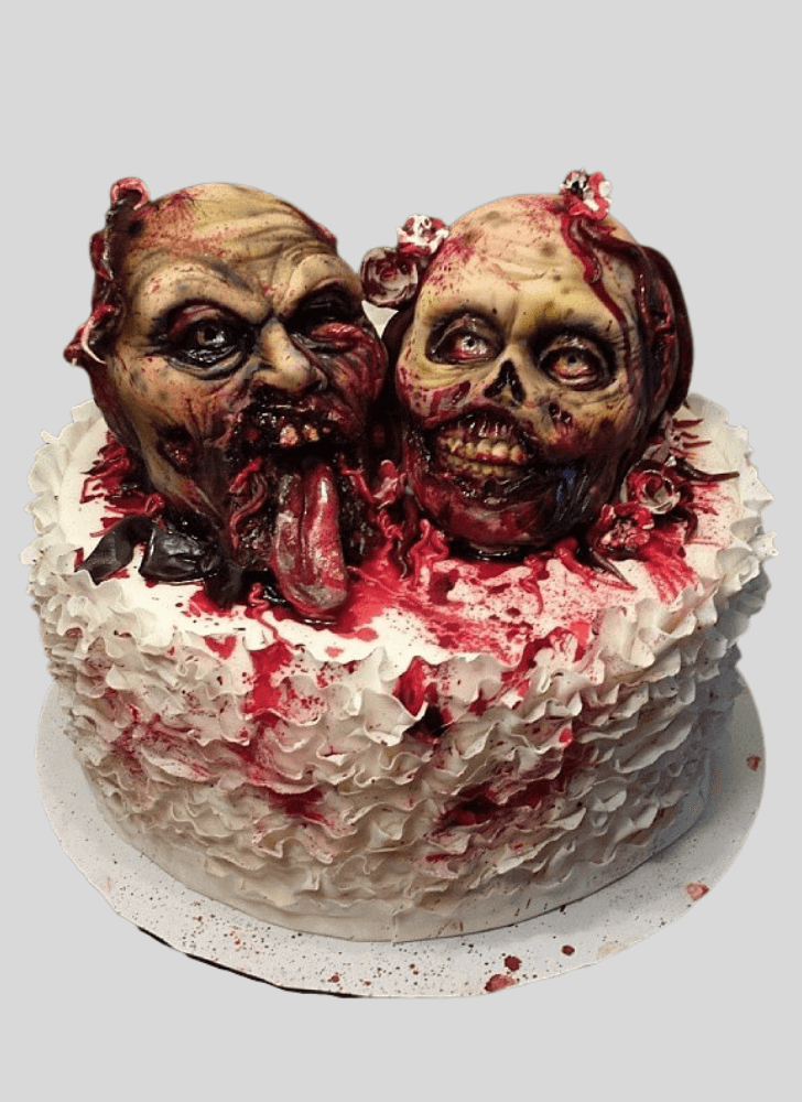 Fascinating Zombie Cake