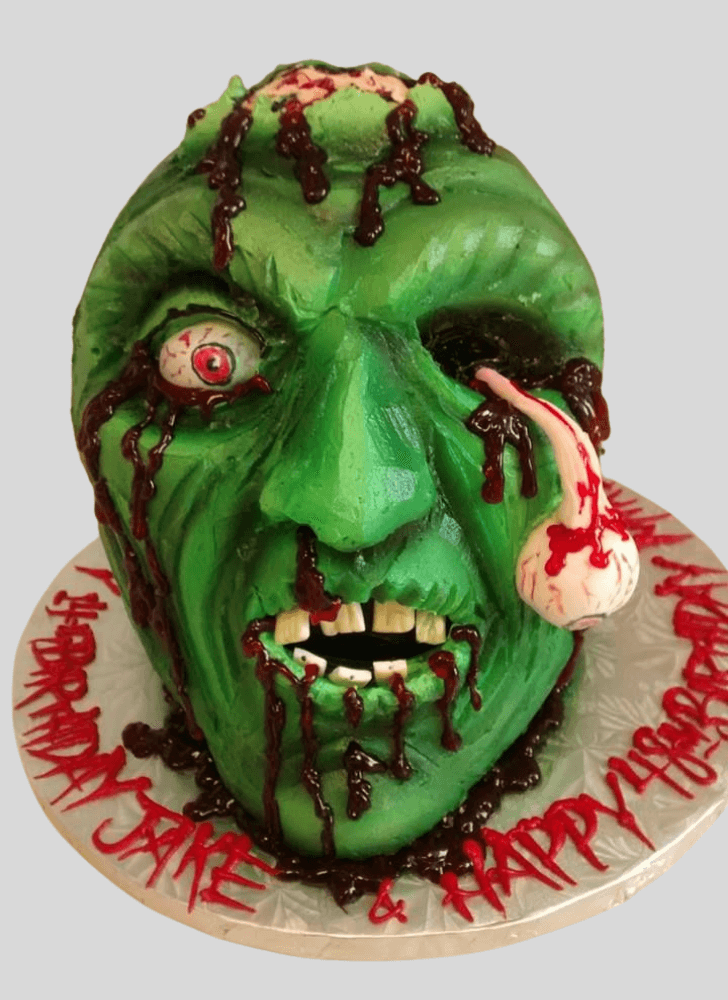 Fine Zombie Cake