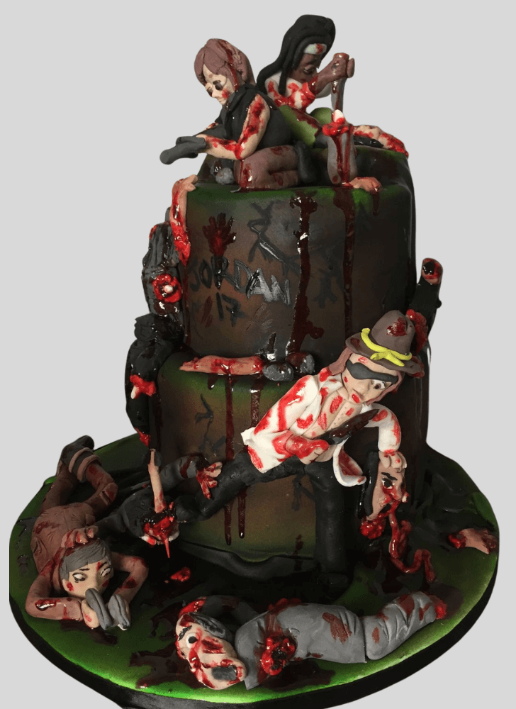 Good Looking Zombie Cake
