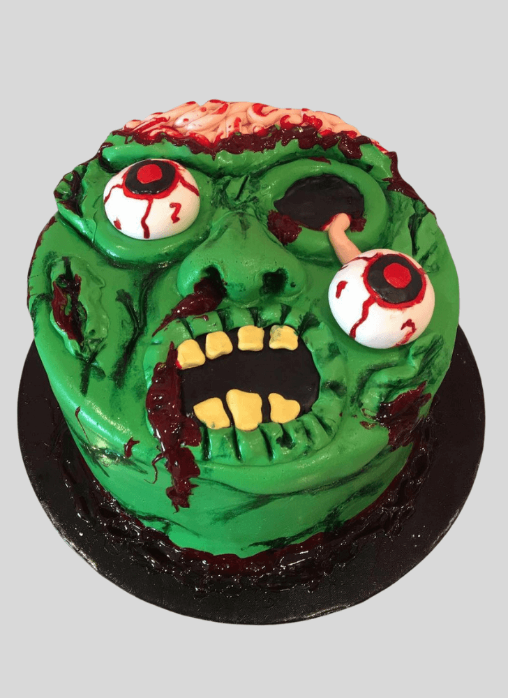 Handsome Zombie Cake