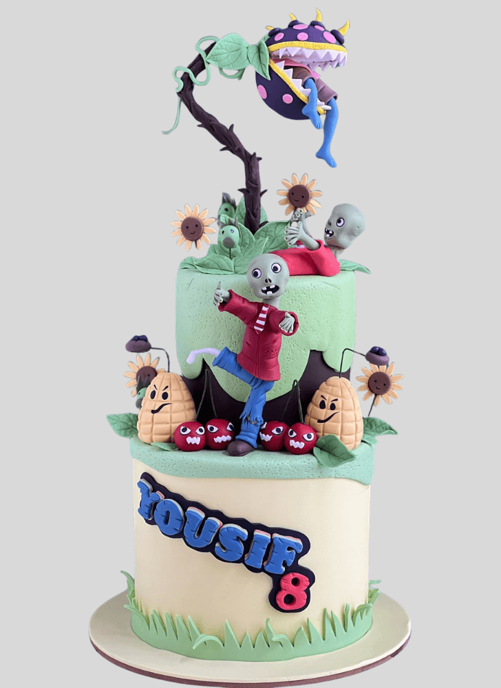 Lovely Zombie Cake Design